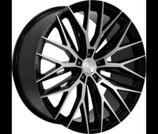 26 Inch 26x10 Lexani Aries Gloss Black Wheels Rims 6x5.2 6x132 30