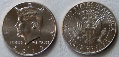 USA Kennedy Half Dollar 2013 D unz.