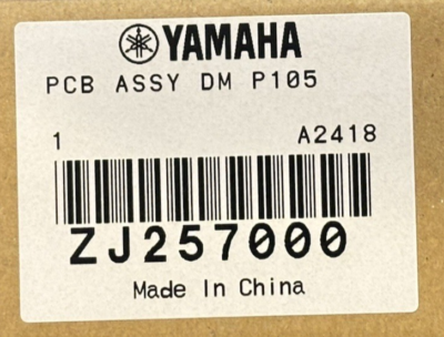 OEM Yamaha DM circuit board assembly ZJ257000 P-105 | eBay