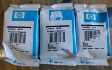 HP 98 BLACK INK CARTRIDGES GENUINE SEALED LOT OF 3