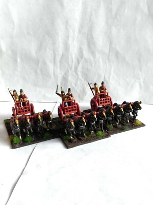 3x 28mm Ancient Chin Han Chinese chariots : Newline