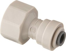 JOHN GUEST Raccordo Terminale Dritto Rapido Femmina 1/2" Tubo 1/4"  10PZ