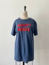   70s Vintage Mighty Mouse Flock pocket T-shirt : jacket denim bige levis pants