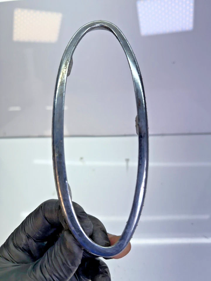 Luz trasera Ford Custom 1949-1950 OEM BISEL CROMADO 8A-13448-A1 49 50 B52-43 Foto 3 de 4