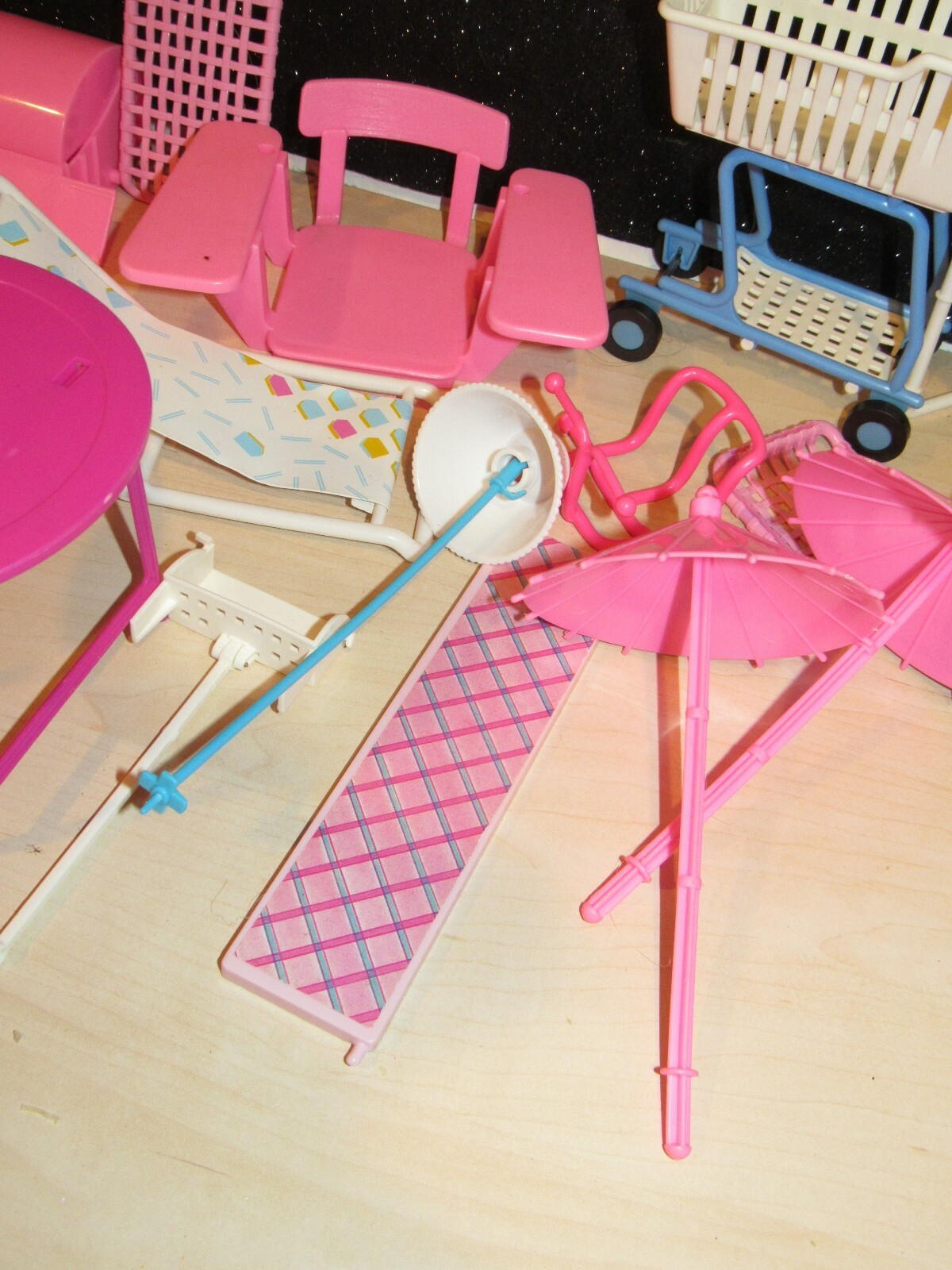 Vintage Lot of 19 Barbie Furniture and Accessory Lot w/Dentist Chair eBay