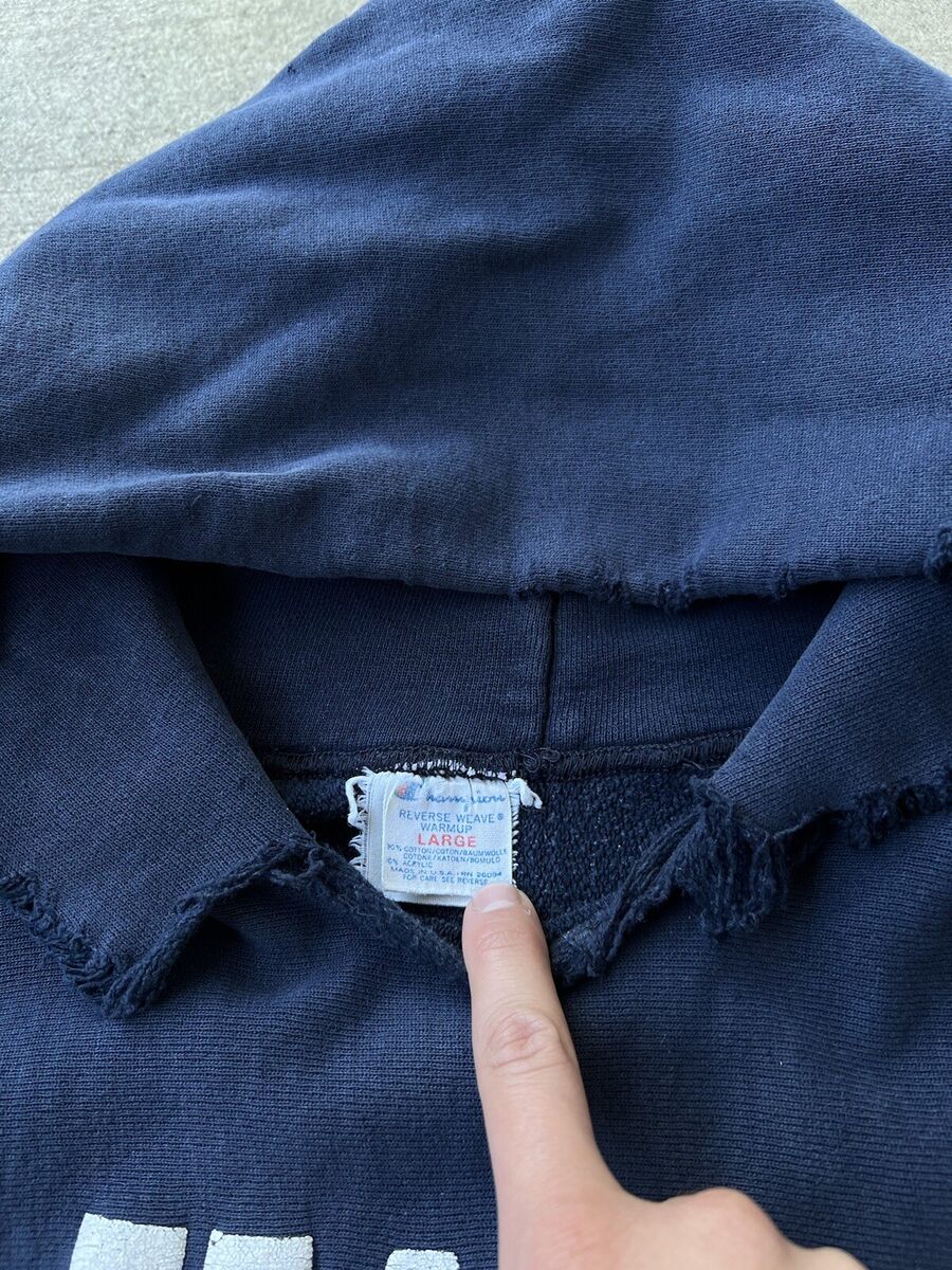 Vintage 80s Champion Reverse Weave Hoodie Yale Crew Ivy Vintage 80s Champion Reverse Weave Hoodie Yale Crew Ivy