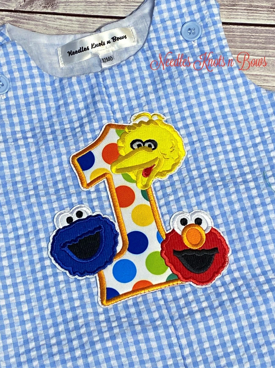Sesame street cheap first birthday outfit