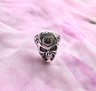 Stainless steel Mens Gothic Biker Skull Cross gift unisex ring cool present 1605