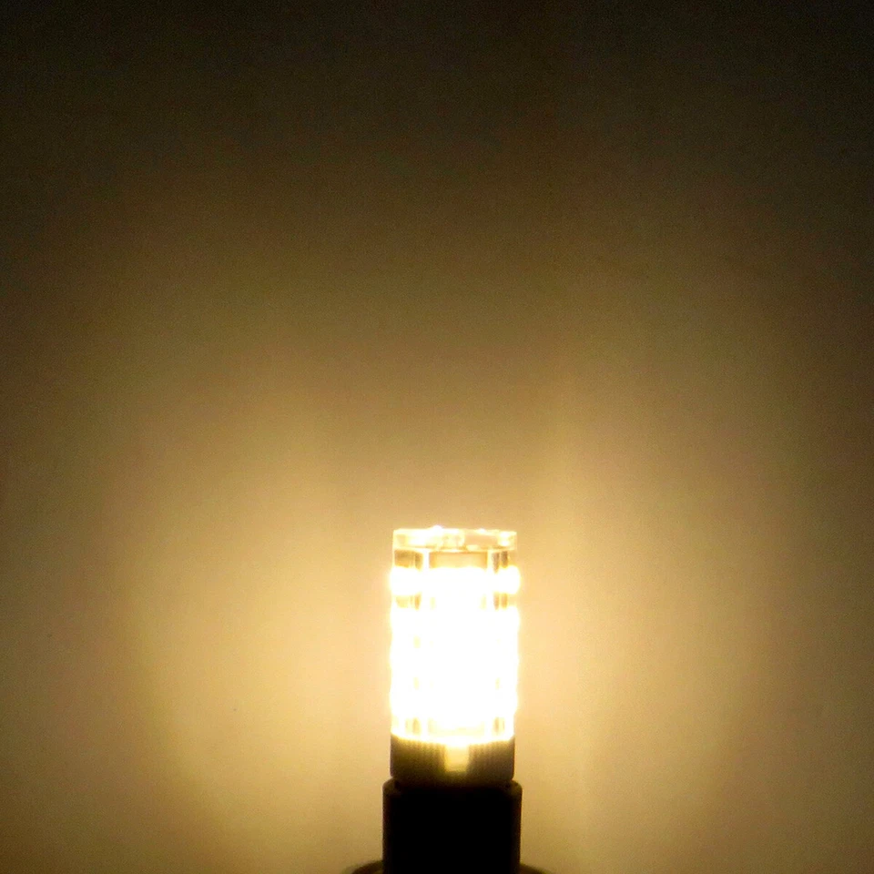 5pcs E17 LED Light bulb C9 64-2835SMD Ceramics Light 6W 110V Warm White Lamp H - Image 3 of 4