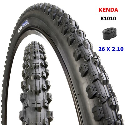 KENDA K1010 NEVEGAL Bike Tyre, size 26 x 2.10, ETRTO 54-559 + INNER TUBE AV  | eBay
