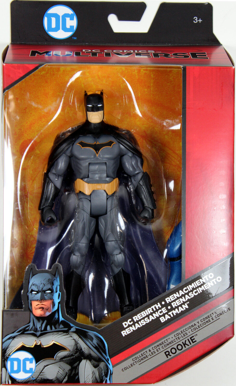 DC Multiverse ~ 6&#034; BATMAN (DC REBIRTH) FIGURE ~ Mattel |