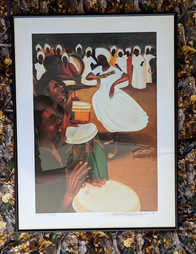 Framed, Roots And Rhythm, Bernard Stanley Hoyes, Signed, Numbered, Embossed Seal - Picture 12 of 18