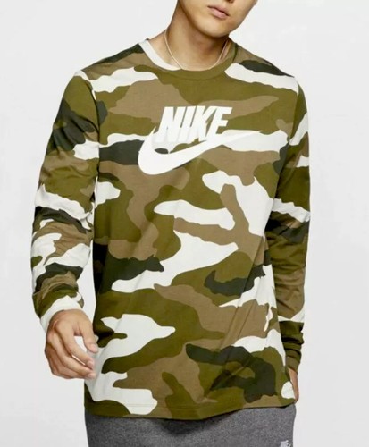 nike long sleeve camo shirt