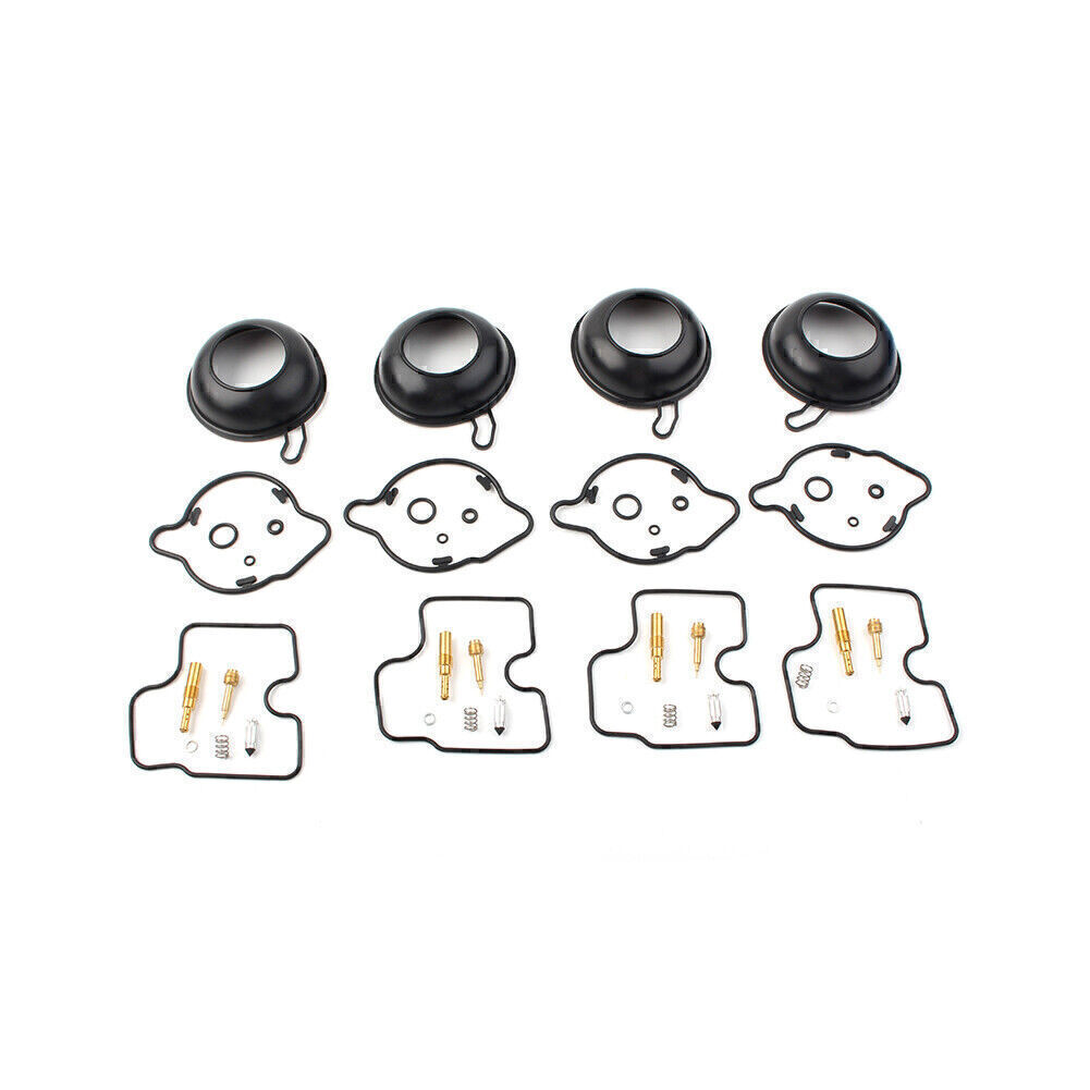For Honda VFR750F 1994-1997 1995 1996 4x Carburetor Rebuild Kit Diaphragm Rubber