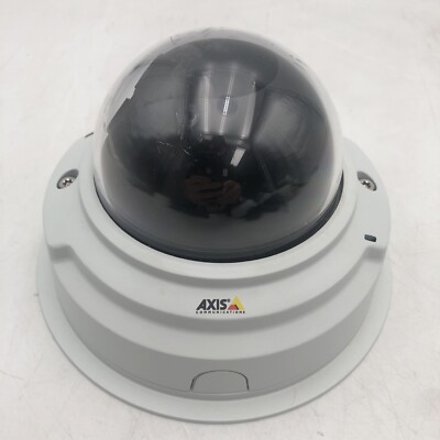 USED Axis Model P3344 12MM Dome Security Camera UNTESTED AS IS READ AH