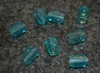 (8) 1x1 Light Blue Translucent Cylinder Bricks ~ New Lego Parts ~