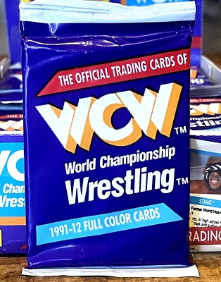 1991 IMPEL WCW (WORLD CHAMPIONSHIP WRESTLING) PACK 12 Cards RIC FLAIR STING OVP❗ - Bild 1 von 4