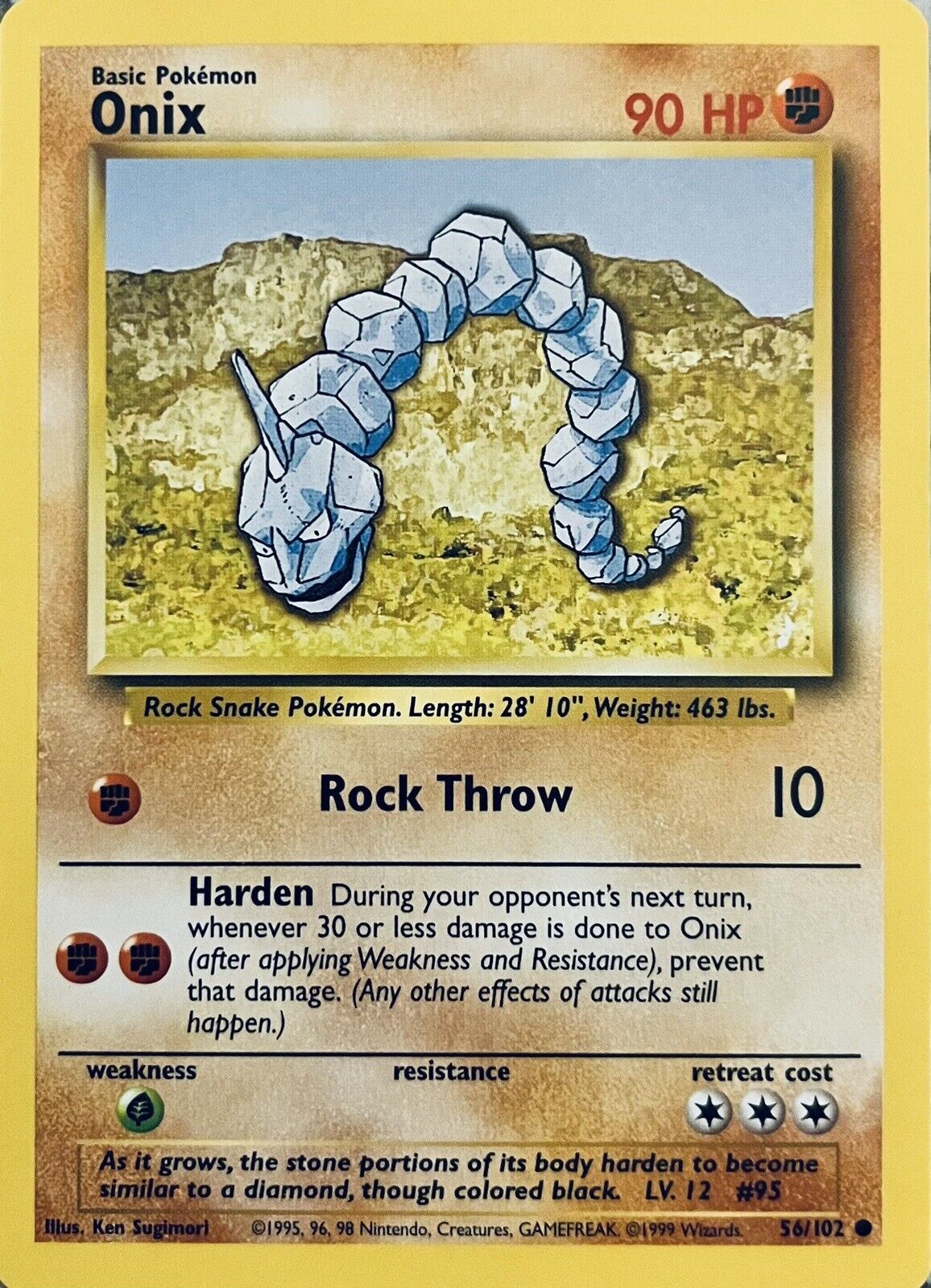 Onix 36/78 - Pokémon GO - Common - Pokemon Card TCG