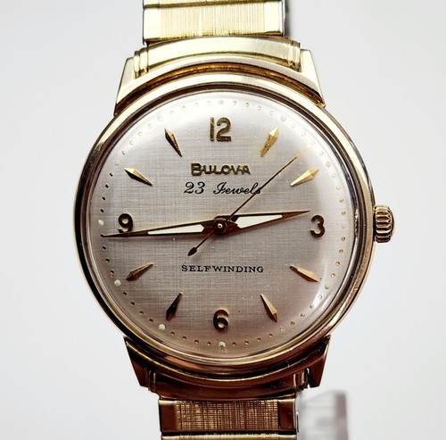 Men's Vintage 1962 Gold Plated SELFWINDING Watch BULOVA "Regatta 23" Cal.10BZAC - Picture 8 of 19