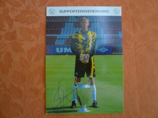 Edwin Van Der Sar Nationalspieler(130x A für NL) Orig. signierte Autogrammkarte