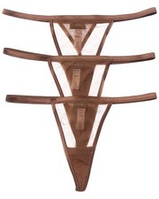 Cosabella 3Pk Soire Confidence G-String Women's Os