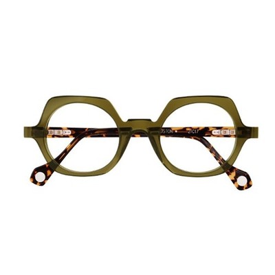 Eyewear Anne et Valentin Boston 21C17 48 24 147 Olive Havana Made France