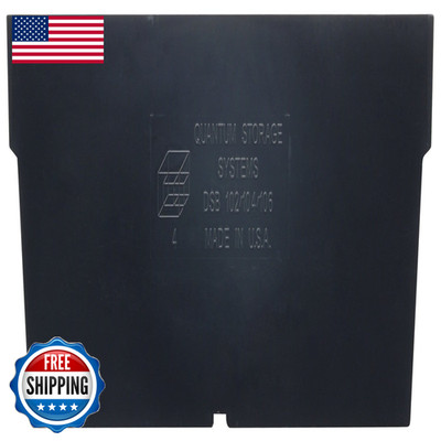 Quantum Storage Systems Dsb104 Plastic Divider Designed For Economy Shelf Bins