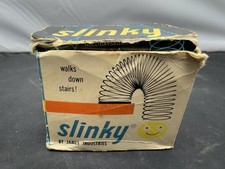 VINTAGE SLINKY PAT PENDING TOY JAMES INDUSTRIES USA IN BOX