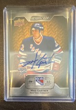 2023-24 Upper Deck Engrained - Legends Mike Gartner #89 Autographs (AU)