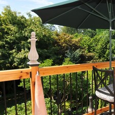 Wood Finials: Unfinished Decorative Wooden Toppers - Craft DIY Projects