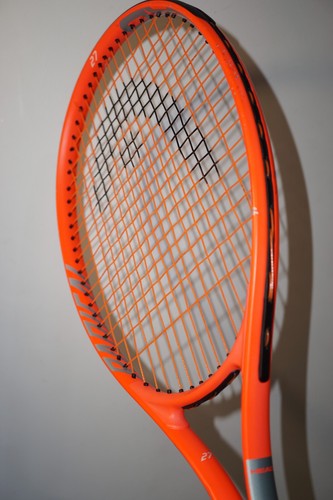 Head Radical 27 Tennis Racket Grip Size G2 - 4 1/4 Titanium Orange Andy Murray - Picture 4 of 14