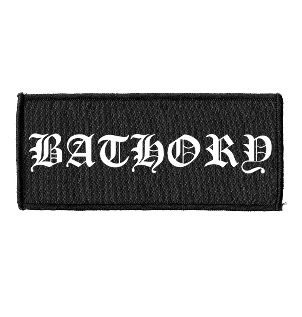 Bathory Logo Patch NEW OFFICIAL