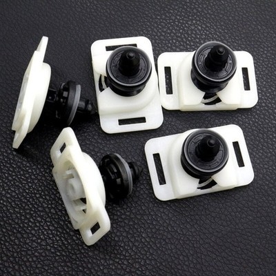 5Pcs Door Trim Panel Clip Push-Type Retainer With Base For Ford C-Max Focus Kuga