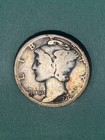 1926-P Silver Mercury Dime, Colorful Album Toning — photo 4