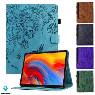 QVBWORLD Custodia Smart per Samsung Galaxy Tab S6 Lite S7 S8 S9 S9FE supporto in pelle pieghevole