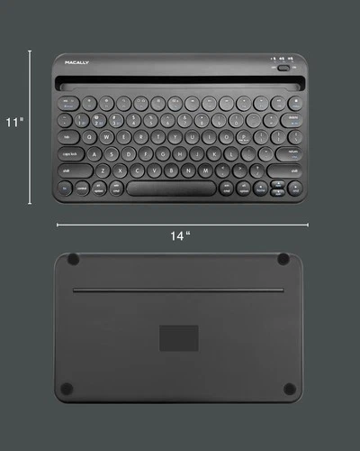 Macally BTTABKEYBATB Bluetooth Keyboard - Thumbnail 4