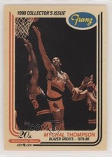 1989-90 Franz Portland Trail Blazers Food Issue Mychal Thompson #19 1my2