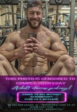 HOT DADDY - Fine Art Photo - Sexy beautiful muscular Gay Male - 8.5x11in 10825