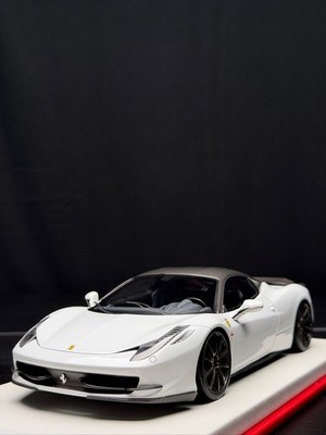 Ferrari 458 NOVITEC (White) [MG Model] 1:18 scale | eBay