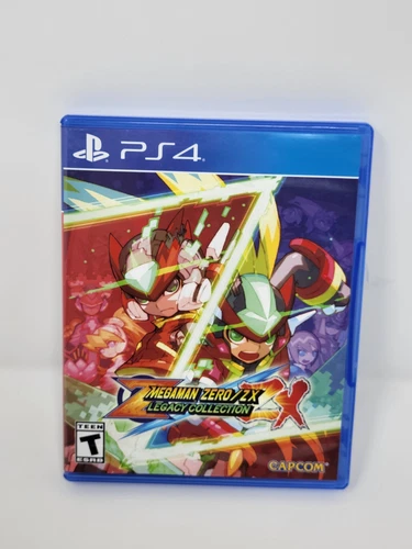 Mega Man Zero/ZX Legacy Collection Sony Playstation PS4 Tested Free US Shipping