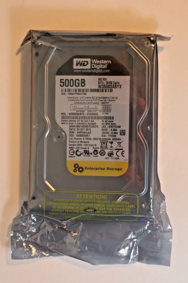 Western Digital 500GB HDD - Enterprise Storage - Image 3 of 4