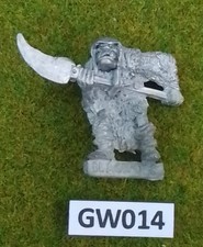 Black Orc with Halberd Metal Figure GW014