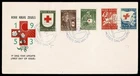 NETHERLANDS 1953 FDC Red cross issue   SG05E