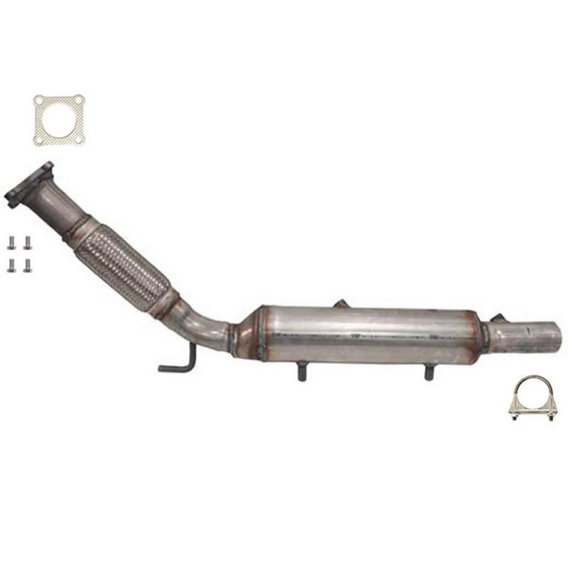 Rear Catalytic Converter For 2008-2009 Volkswagen Rabbit - Image 3 of 4