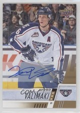 2017-18 Upper Deck CHL Auto Juuso Valimaki #35 Auto 3ug