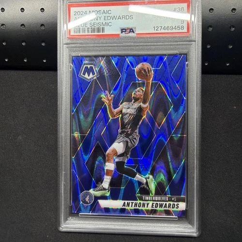 2024-25 Panini Mosaic - Anthony Edwards #36 Mosaic Prizm 064/149