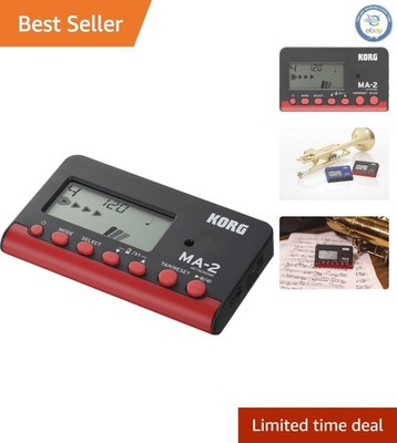 Multi-Function MA-2 Metronome with Tempo Settings & Timer - Perfect for Training
