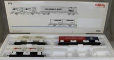 Märklin 47681 Wagen-Set "Container-Transport" der DB AG aus Sammlung mit OVP