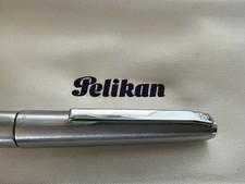 Pelikan P478 Silverstar Chrome Fountain Pen Vintage 1970