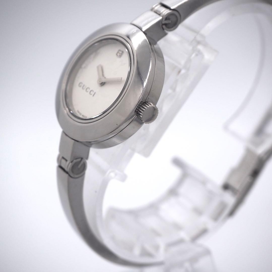 GUCCI Watch 105 Bangle 1P Diamond Ladies Floral Pattern GUCCI,17476 thumbnail 4